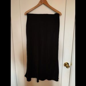 Black Gilli midi skirt size L